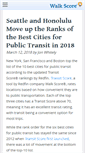 Mobile Screenshot of blog.walkscore.com
